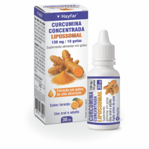 Curcumina Concentrada Lipossomal - Gotas 30 ml