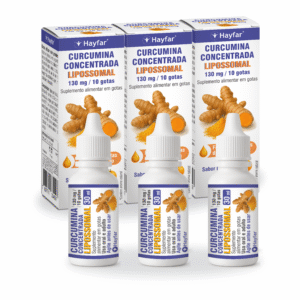Kit com 3 unidades - Curcumina Lipossomal - 30 ml