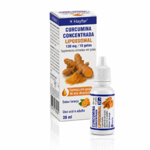 Curcumina Concentrada Lipossomal - Gotas 30 ml