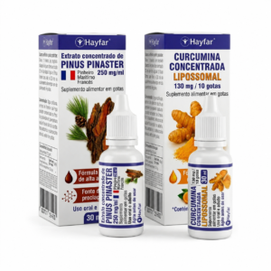 Protocolo 04 - Pinus pinaster + Curcumina Lipossomal