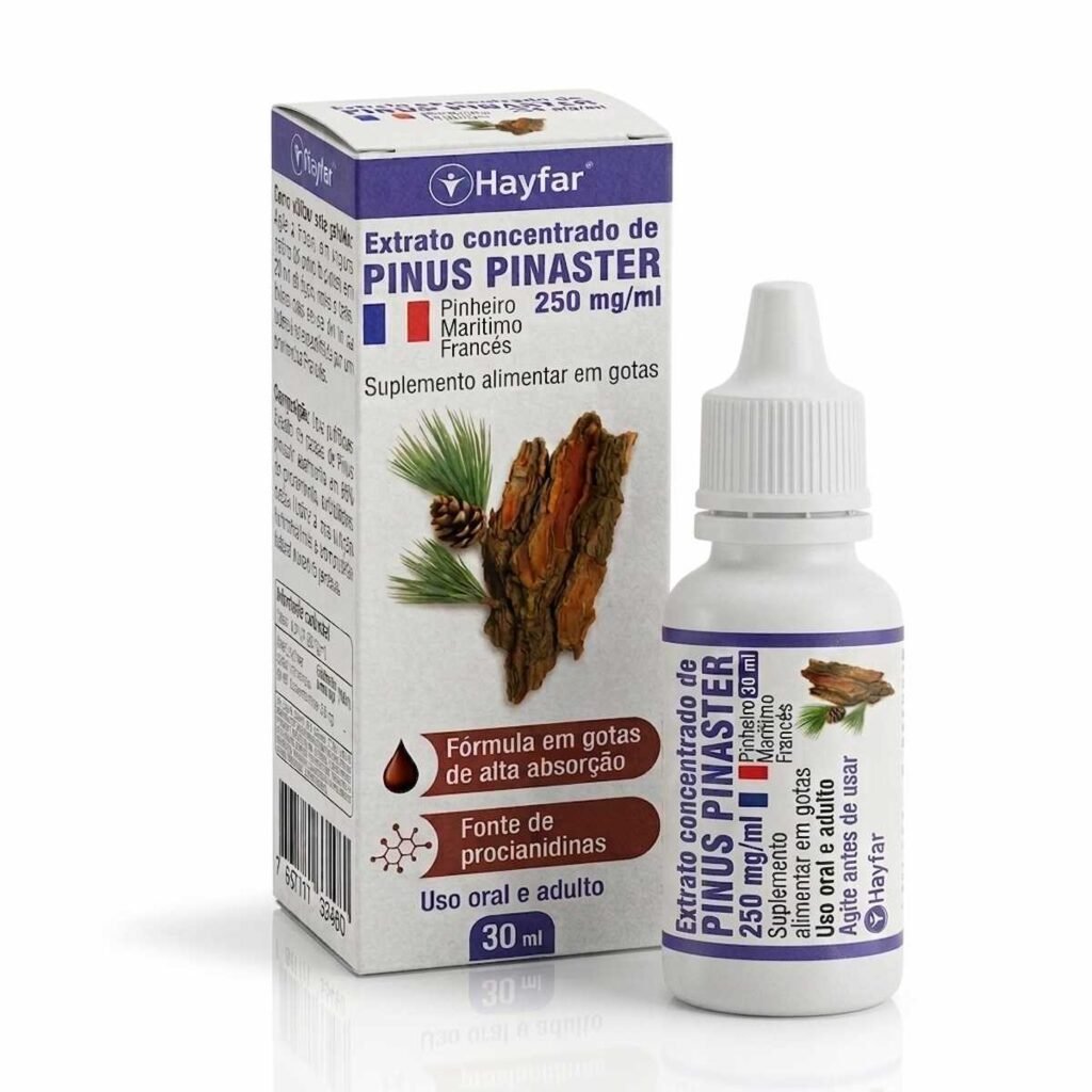 Extrato de Pinus Pinaster - Gotas 30 ml