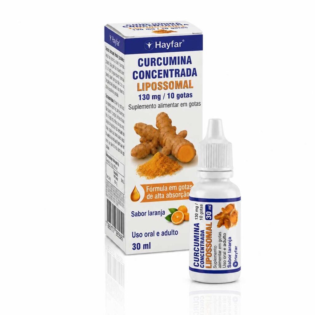 Curcumina Lipossomal - Gotas 30 ml