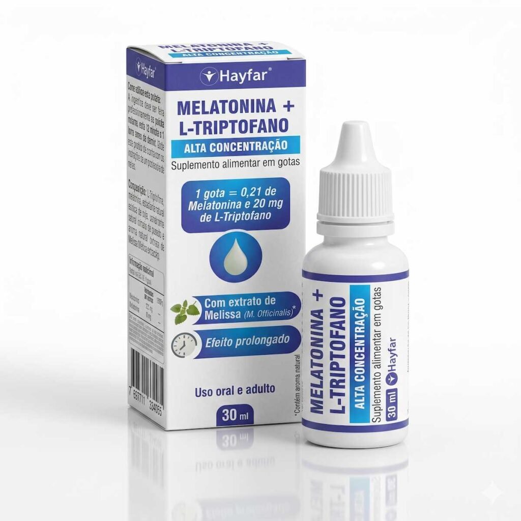 Melatonina + L-Triptofano - Gotas 30 ml